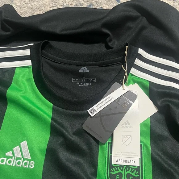 NWT adidas Austin fc 21-22 authentic home jersey men’s large - Picture 4 of 6
